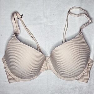 Hurley Beige Bra Elegant Underwire Adjustable Woman's